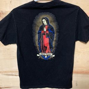 Men's Santa Cruz T-Shirt / Virgin Mary / Praying Hands